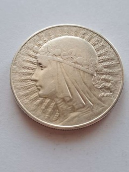 10 zł Głowa Kobiety 1933 r
