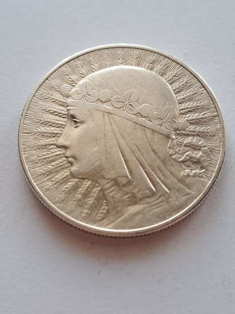 10 zł Głowa Kobiety 1933 r