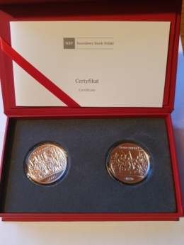 10 zl Hołd Pruski zestaw 2 szt 2019 r