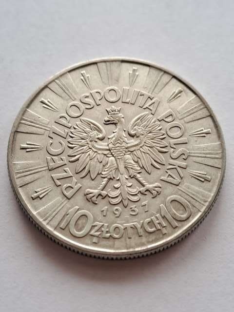 10 zł Józef Piłsudski 1937 r