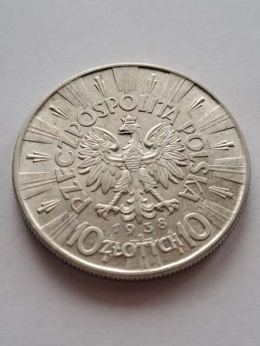 10 zł Józef Piłsudski 1938 r