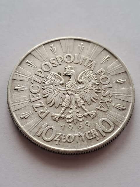 10 zł Józef Piłsudski 1939 r