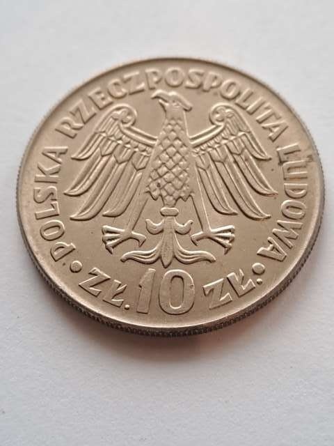 10 zł Kazimierz Wielki wklęsły 1964 r