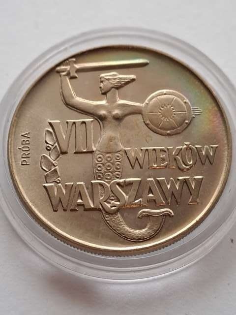 10 zł VII Wieków Warszawy 1965 r próba