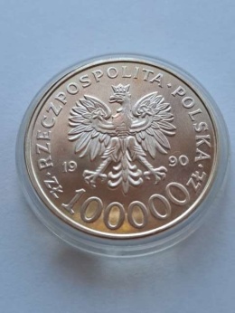 100 tys Solidarność typ A 1990 r