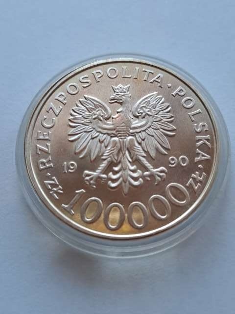 100 tys Solidarność typ A 1990 r