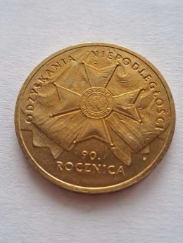 2 zł 90 Rocznica Odzyskania Niepodległości 2008 r