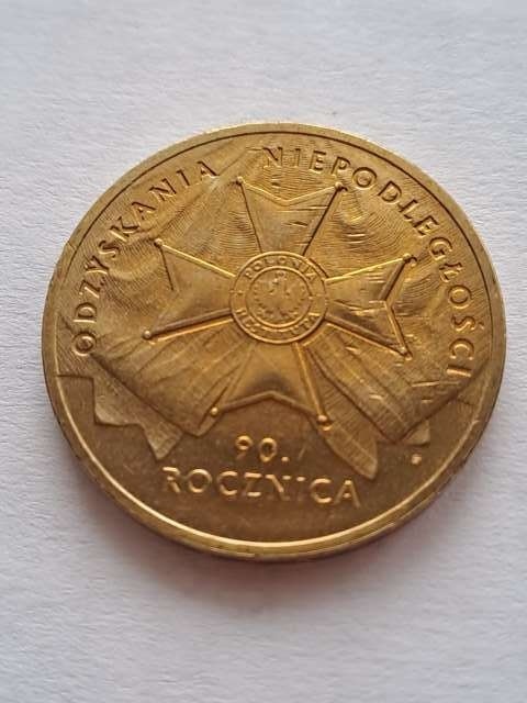 2 zł 90 Rocznica Odzyskania Niepodległości 2008 r