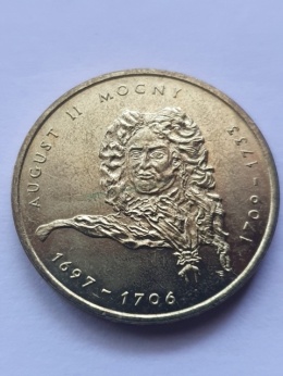 2 zł August ll Mocny 2002 r