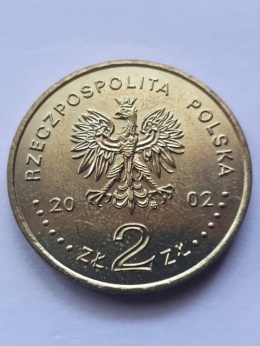 2 zł August ll Mocny 2002 r
