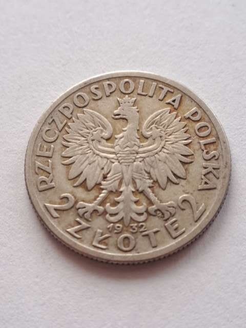 2 zł Głowa Kobiety 1932 r