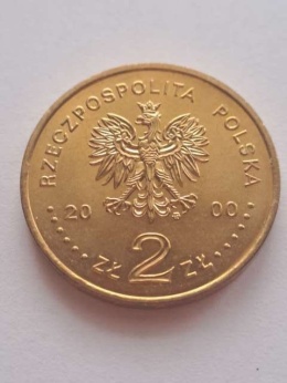 2 zł Solidarność 2000 r z woreczka