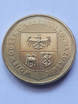 2 zł Województwo Warmińsko-Mazurskie 2004 r