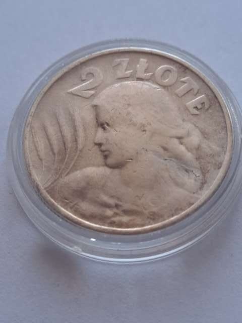 2 zł Żniwiarka 1924 r odwrotka