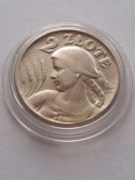 2 zł Żniwiarka 1925 r kropka