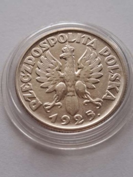 2 zł Żniwiarka 1925 r kropka