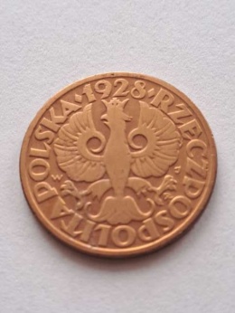 5 groszy 1928 r