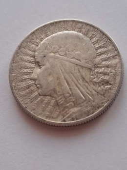 5 zł Głowa Kobiety 1932 r