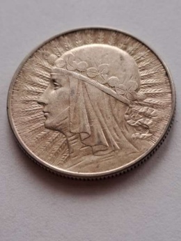 5 zł Głowa Kobiety 1934 r