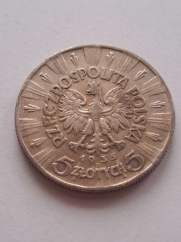 5 zł Józef Piłsudski 1935 r