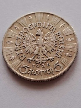 5 zł Józef Piłsudski 1936 r