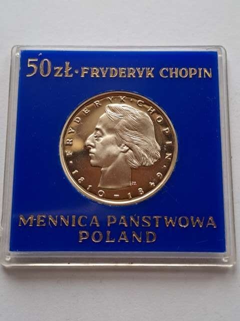 50 zł Fryderyk Chopin 1972 r
