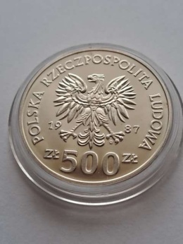 500 zł Igrzyska Seul 1987 r