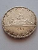 Kanada 1 dolar Elżbieta II 1963 r