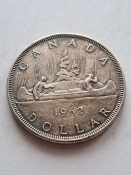 Kanada 1 dolar Elżbieta II 1962 r