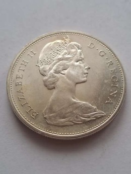 Kanada 1 dolar Elżbieta II 1965 r
