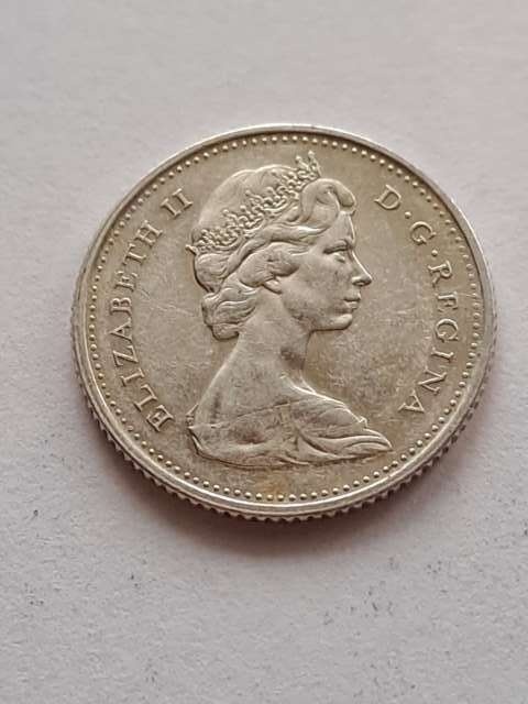 Kanada 10 centów Elżbieta II 1965 r