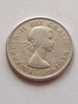 Kanada 10 centów Elżbieta II 1962 r