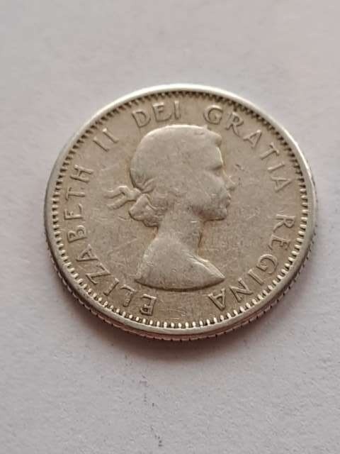 Kanada 10 centów Elżbieta II 1960 r