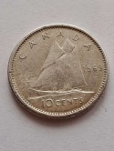 Kanada 10 centów Elżbieta II 1963 r
