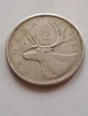 Kanada 25 centów Elżbieta II 1964 r