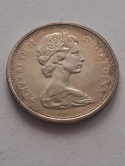 Kanada 25 centów Elżbiea II 1867-1967 r