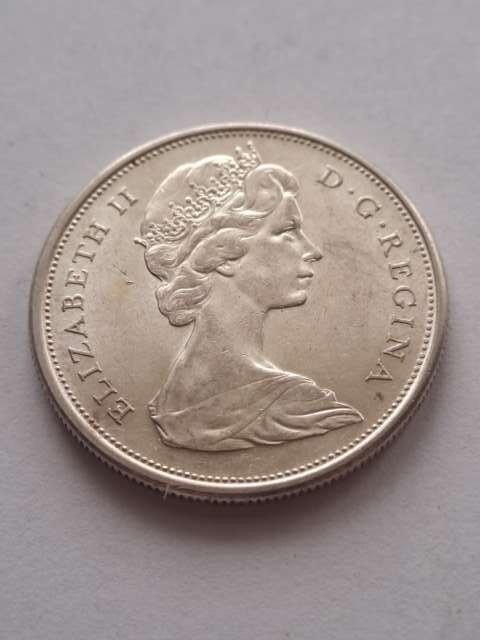 Kanada 50 centów Elżbieta II 1965 r