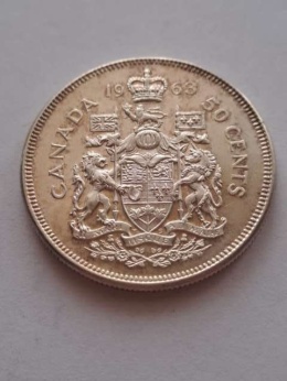 Kanada 50 centów Elżbieta II 1963 r