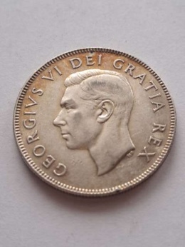 Kanada 50 centów Jerzy VI 1949 r