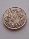 Kanada 50 centów Jerzy VI 1951 r