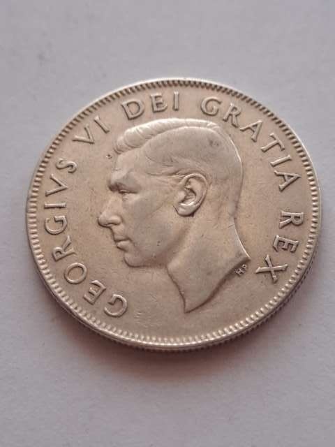 Kanada 50 centów Jerzy VI 1951 r