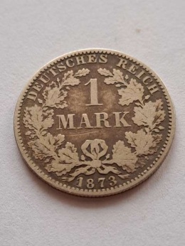 Niemcy 1 Marka Wilhelm I 1873 r A
