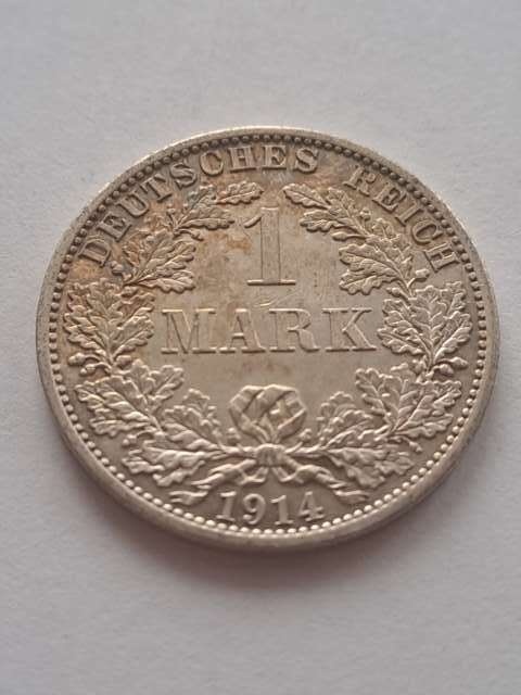 Niemcy 1 Marka Wilhelm II 1914 r A