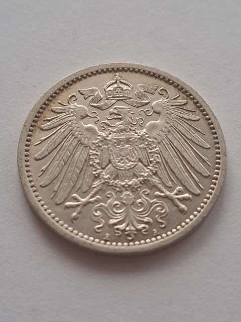 Niemcy 1 Marka Wilhelm II 1914 r A
