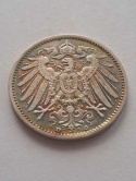 Niemcy 1 Marka Wilhelm II 1907 r D