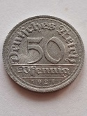 Niemcy 50 Pfenning 1921 r G