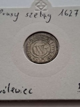 Prusy Szeląg Królewiec 1627 r