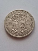 Wielka Brytania 1/2 Crown Jerzy V 1929 r