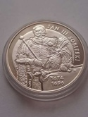 10 zł Jan lll Sobieski 2001 r półpostac