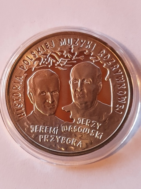 10 zł Przybora Wąsowski 2011 r okrągły